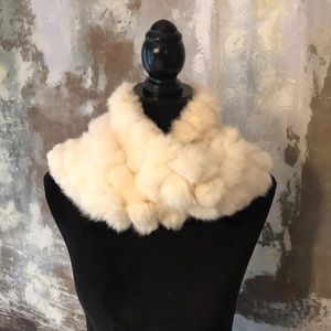 Genuine fur stole/scarf